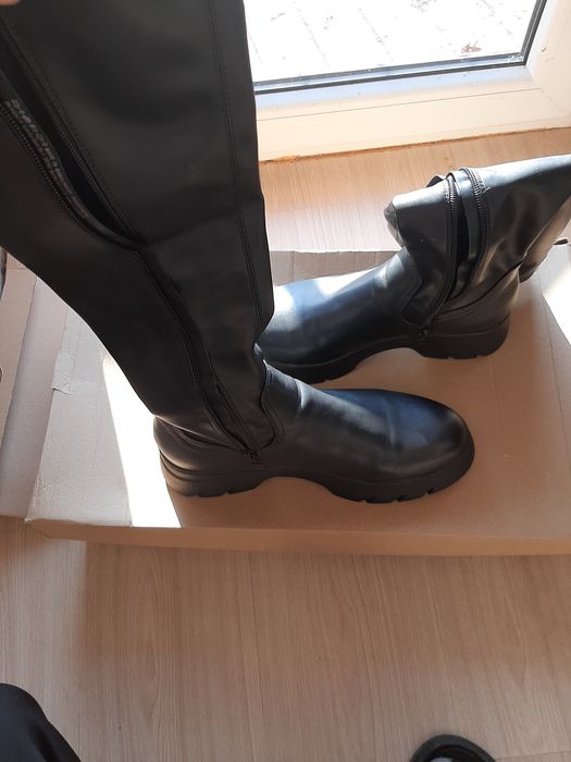 Buty Damskie Kozaki do kolan rozmiar 41 marki Even&Odd retro vintage