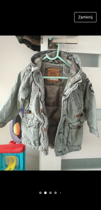 Paka ciuchów dla chłopca 68-74-80 spodnie bluzki bluzy kurtki