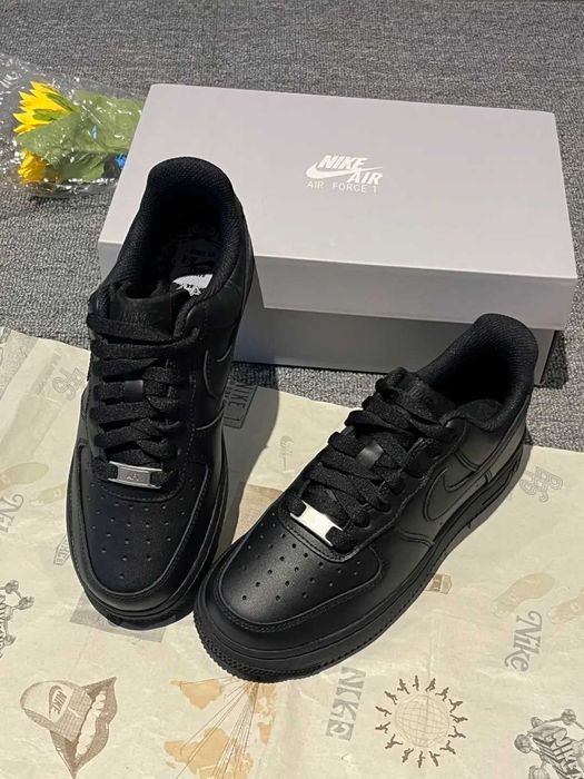 Buty sportowe Nike_Air_Force_1_Low_Supreme_Black R.40
