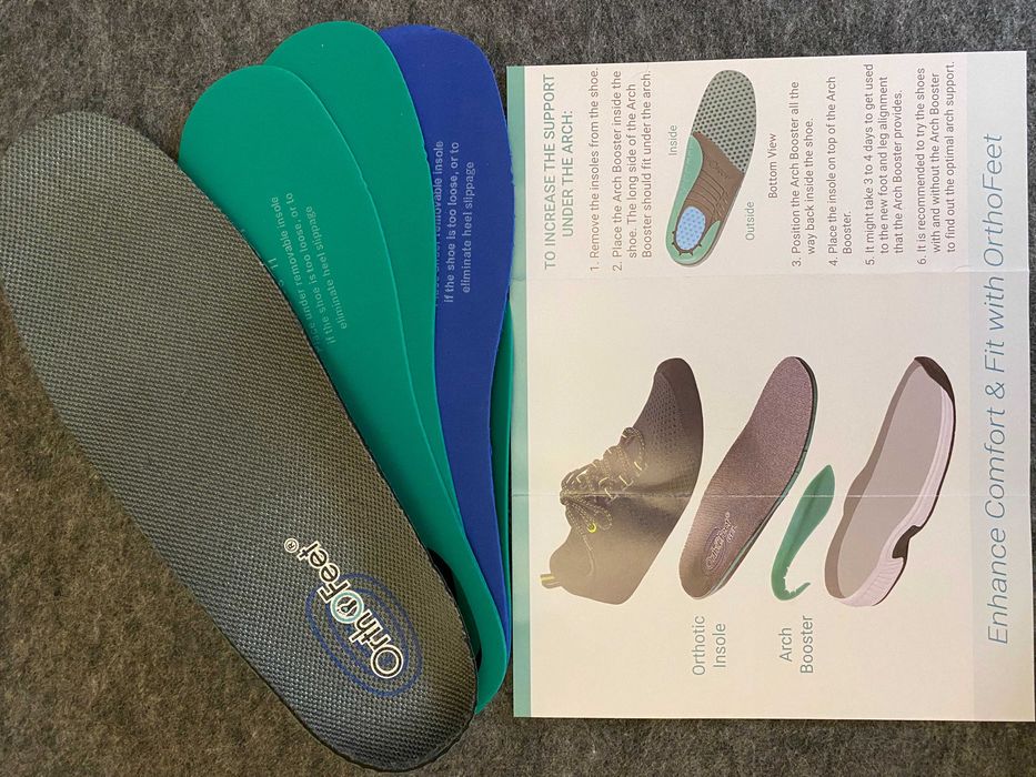 Черевики чоловічі  Ortofeet ортопедичні  розмір 44,5 EU/11 US 4Eширокі