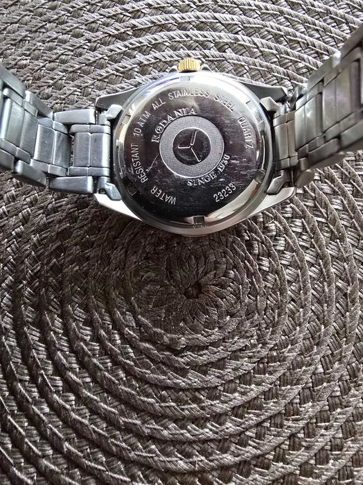 [MĘSKI] Zegarek RODANIA Diver 23233 – Bicolor, Blue Dial, 10 ATM