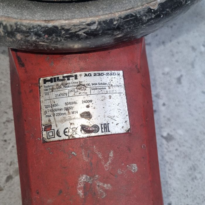 Szlifierka kątowa hilti ag 230-24D