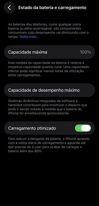 iPhone 13 Bateria a 100%