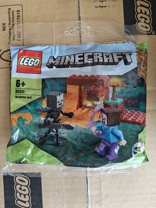 Lego Minecraft 30331 Pojedynek w Netherze