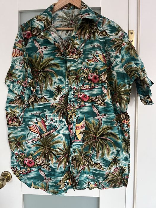 Tropikalna koszula handmade L