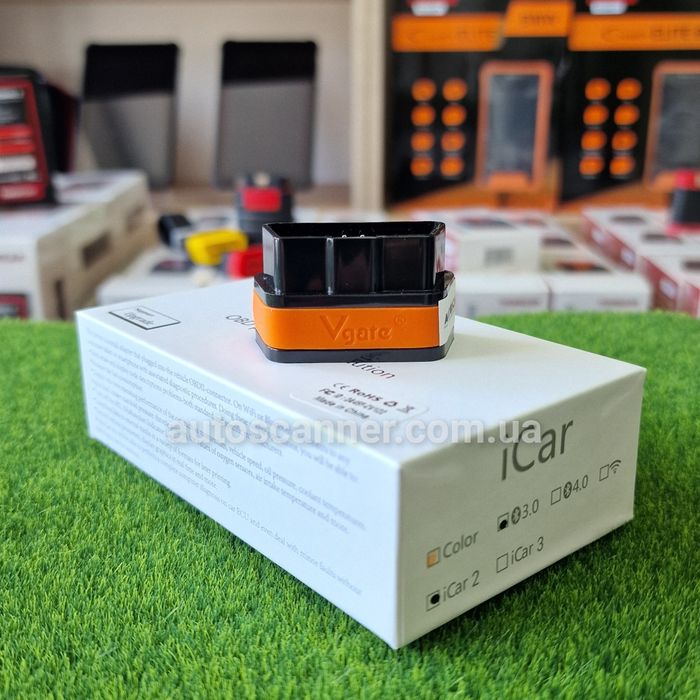 Vgate iCar2 Bluetooth 3.0 для Android. OBD2 автосканер для діагностики