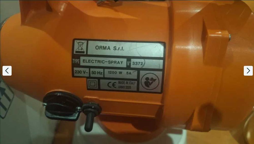 Atomizador 3 jatos 1200w