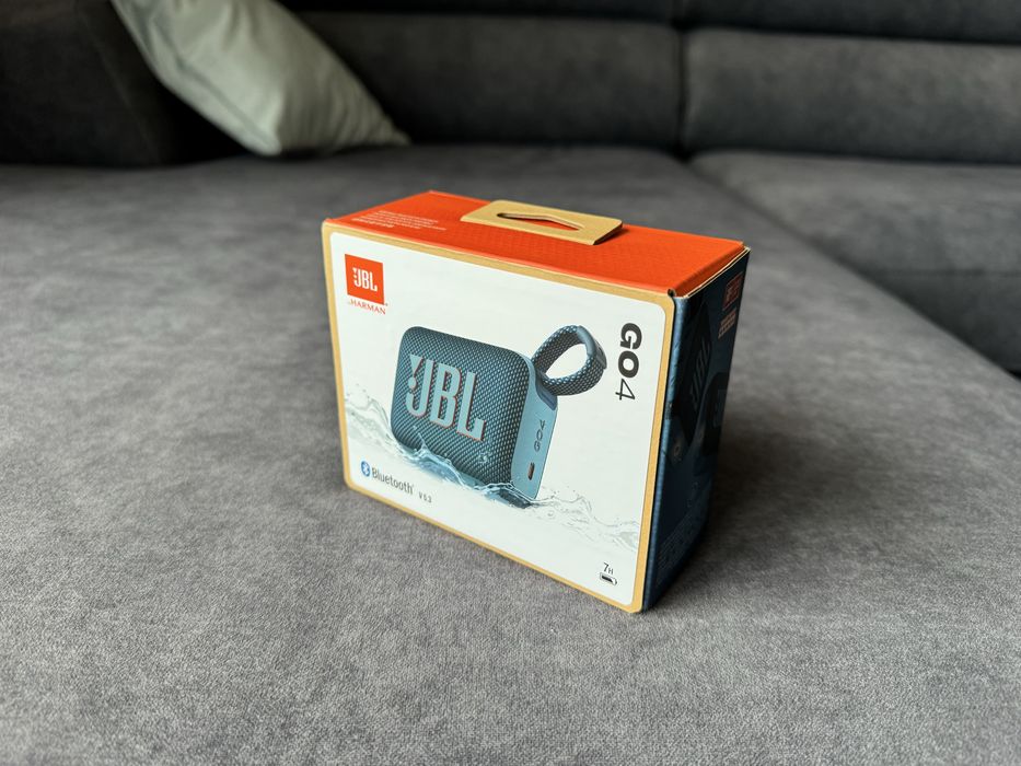 JBL Go4 - niebieski głośnik bluetooth