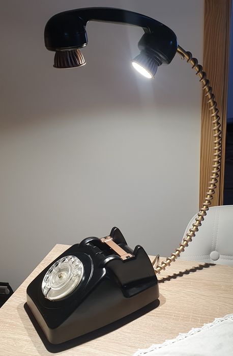 Candeeiro vintage - Telefone antigo