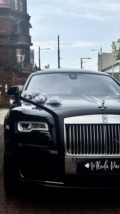 ROLLS ROYCE GHOST samochód do ślubu lub inne okazje