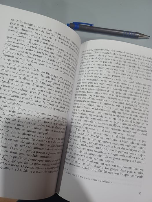 Tudo o que temos cá dentro