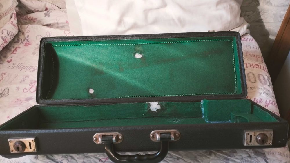 Estojo vintage trompete