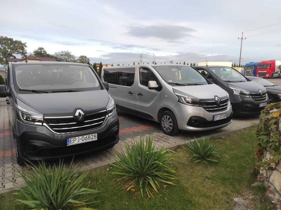 Renault Trafic   9 osobowy 145 km long   salon Pl.  3 sztuki do wyboru