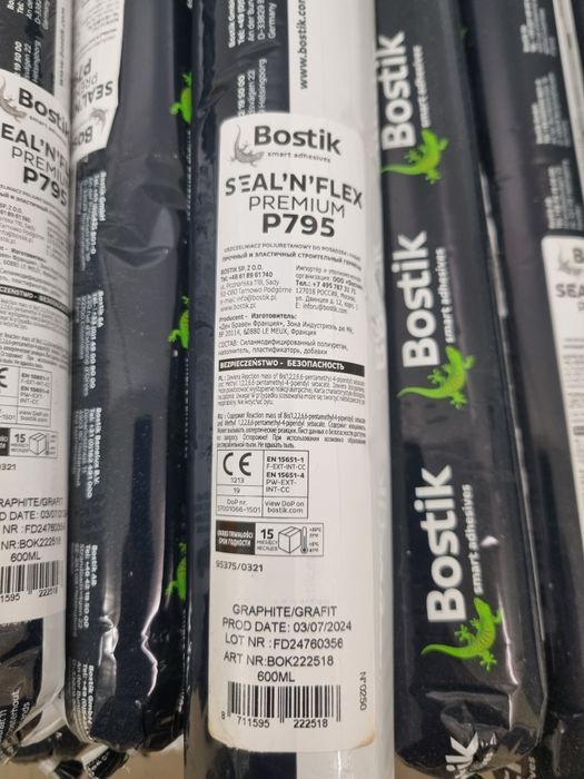 Bostik p795 uszczelniacz poliuretanowy i klej do posadzek i fasad