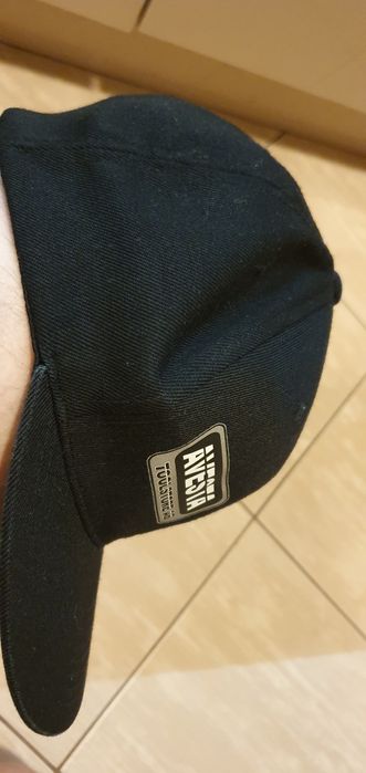 Czapka z daszkiem kolor czarny rozmiar L/XL stan bardzo dobry