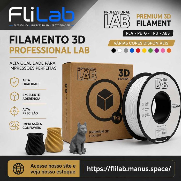 Filamento para impressora 3D - PLA, PETG, ABS, TPU - A PARTIR DE 10 EUROS