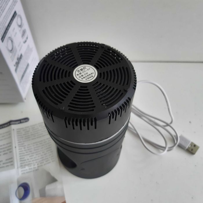 Armadilha Captura Melgas Mosquitos Novo Luz Led UV 368nm USB