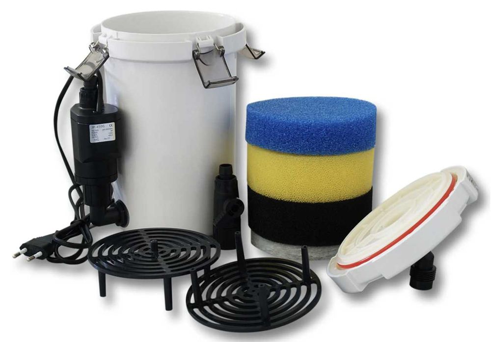Filtr kubełkowy - HW-603B akwarium 30-100L