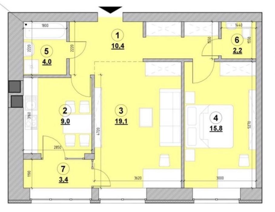 Продаж 2 кім кв. у зданій новобудові у ЖК Компаньйон , 10 хв. пішки до в. Стрийської