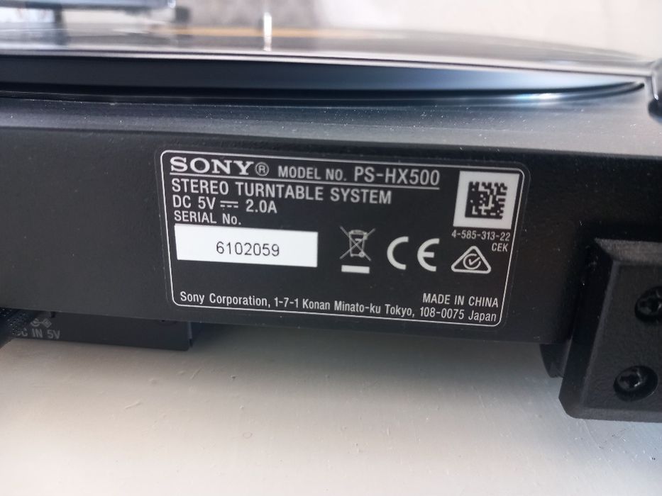 Gira-discos Sony PS-HX 500