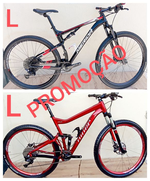 JF-Bikes  Bicicletas Alumínio L Suspensão total Niner/Merida 96