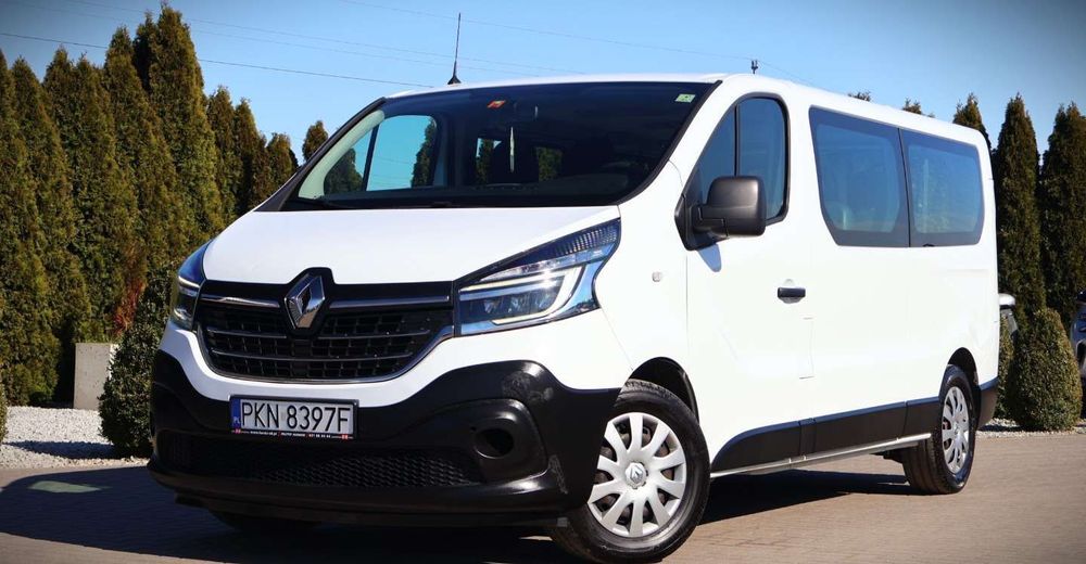 Renault Trafic (Nr.115) 2.0 dCi 9 osób Kliam F_VAT_23% (Netto: 63 900 zł) Gwarancja!!