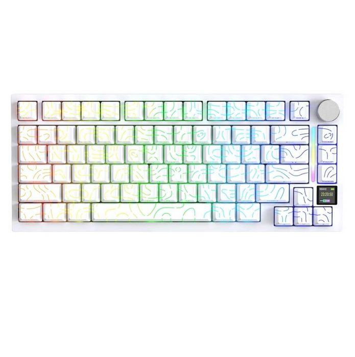Бездротова клавіатура Attack Shark X820 Ultra (TFT, крутилка, RGB)