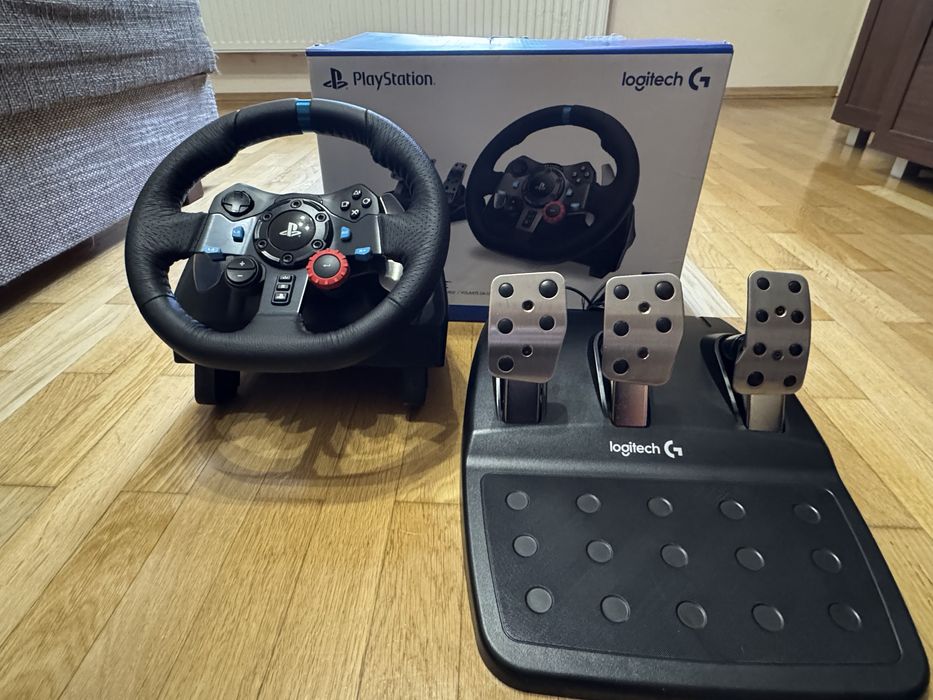 Продам ігровий кермо Logitech G29 Driving Force (для PC / PS3 / PS4 / PS5)