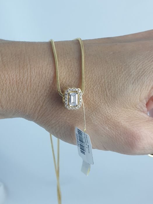 Złota zawieszka charms nowa idealna na łańcuszek i bransoletkę 585