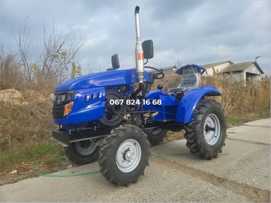 Мототрактор KENTAVR 200В Посилена Рама + Фреза та Плуг + Доставка