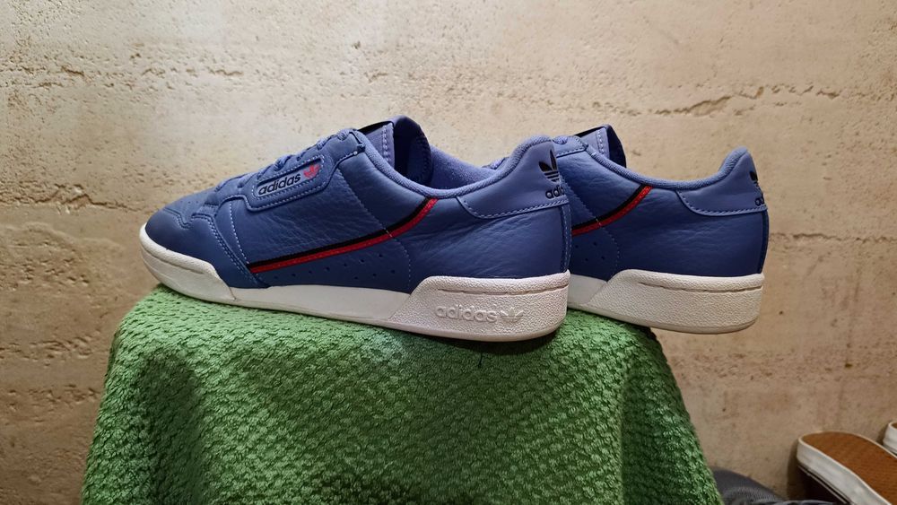ADIDAS CONTINENTAL 80 'REAL LILAC' r.43 1/3 skóra stan idealny