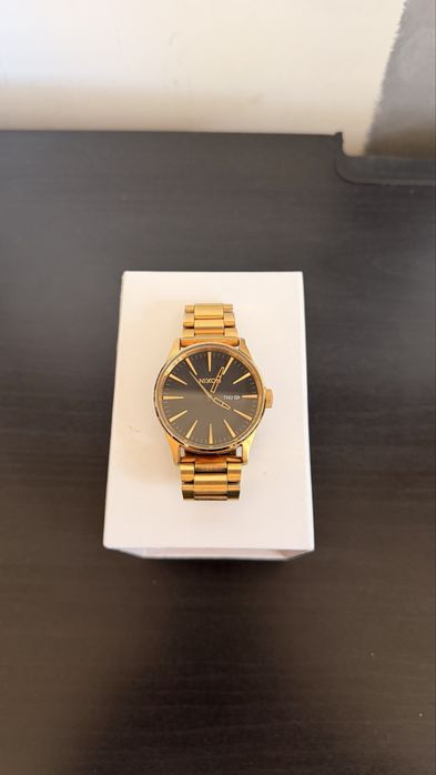 Zegarek meski Nixon Sentry SS All Gold/black