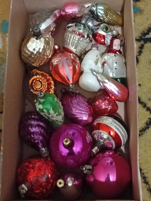 Елочние игрушки СССР