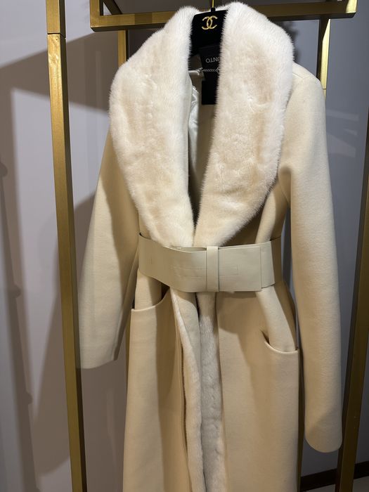 Пальто с норкой
