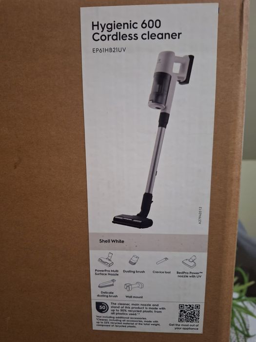 Odkurzacz bezprzewodowy Elektrolux Higienic 600 cordless cleaner