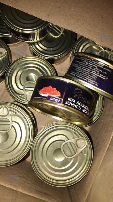 Філе лосося/форелі екстра, креветки, скумбрія, ікра лосося...