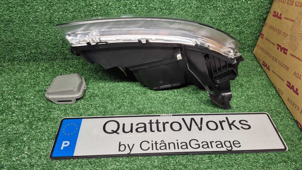 Otica Farol Frente Esquerdo Opel Corsa C X01 Combo C 2000 a 2012 Ref. 20-A424-05-2B NOVO TYC