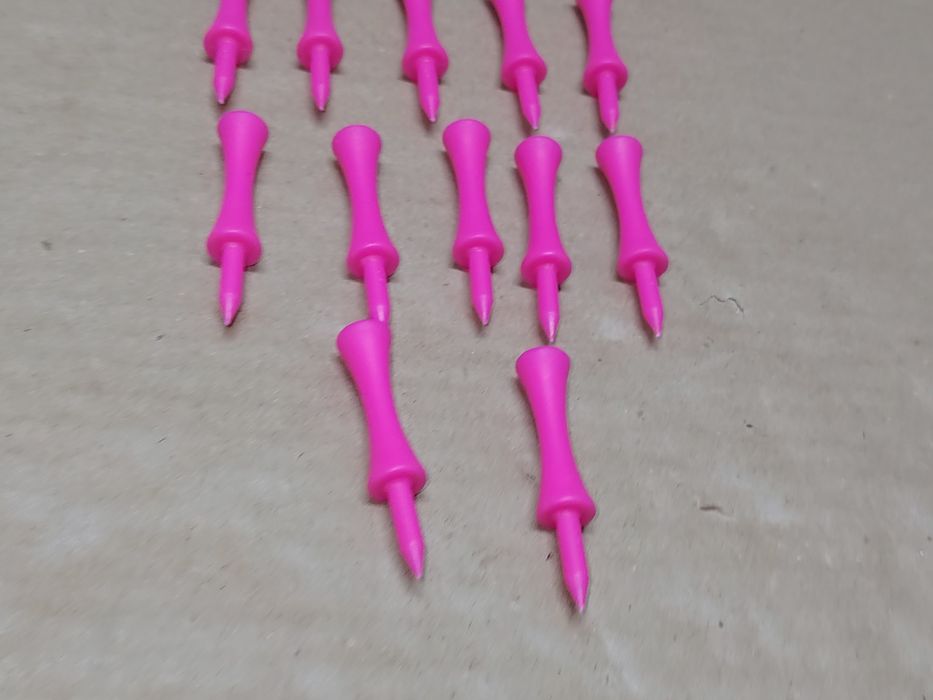 13 sztuk trwałych plastikowych koszulek golfowych kołek ograniczający