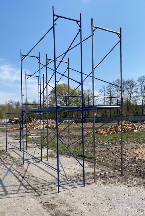 Новые строительные леса 12м2 (риштування). ГАРАНТИЯ 36 месяцев
