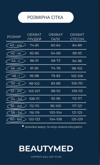 Медичний/хірургічний костюм, розмір S Eva/beautymed.ua