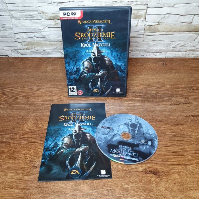WP: Bitwa o Śródziemie II 2: KRÓL NAZGULI - polskie wyd. premierowe PL