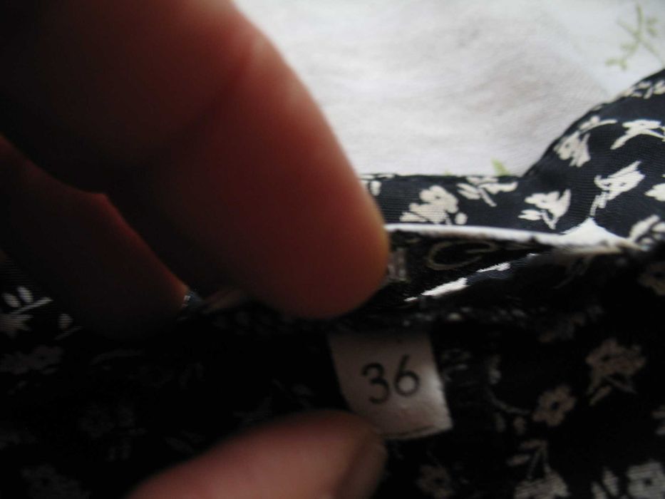Sukienka długa vintage 36 wiskoza