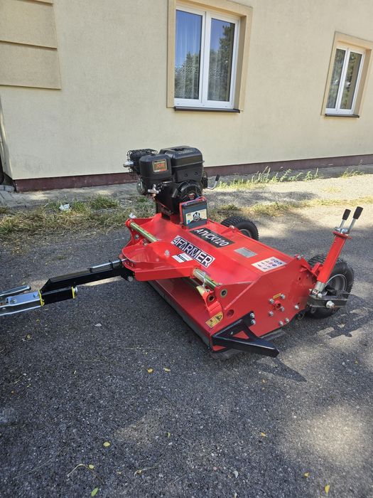 Spalinowa kosiarka do quada atv- na młotkach bijakowych