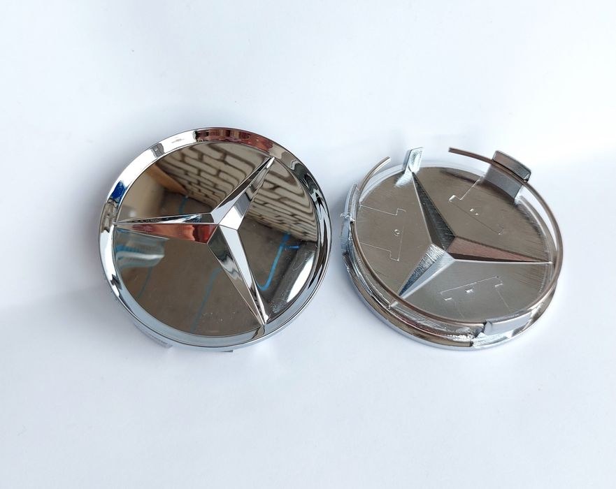 Колпачки диск мерседес 75 мм ковпачки Mercedes 75 mm заглушки