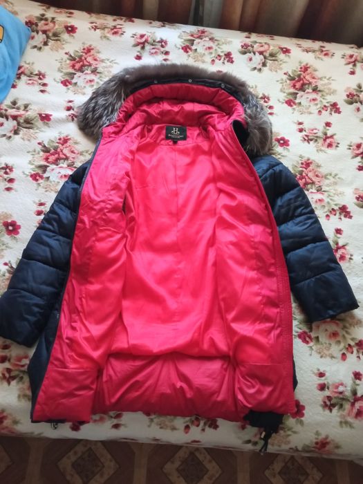 Куртка -пальто Италия зимняя на девушку/женщину р.46-48 Новая