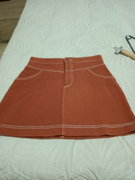 Ruda spódniczka Zara