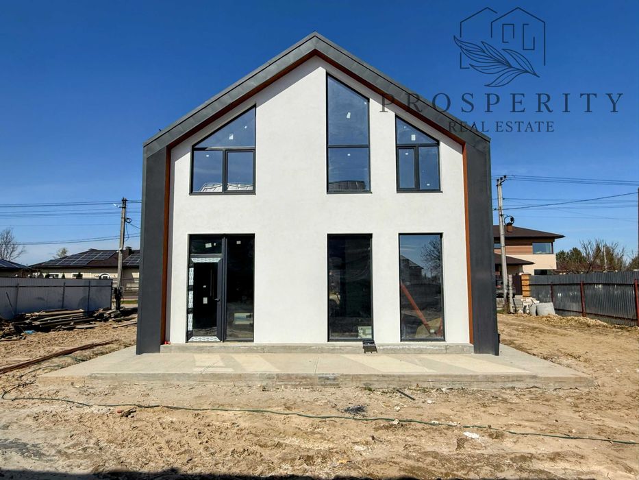 Білогородка! Продаж свіжого будинку 725$/м2 у зручній локації | 10 хв від Києва