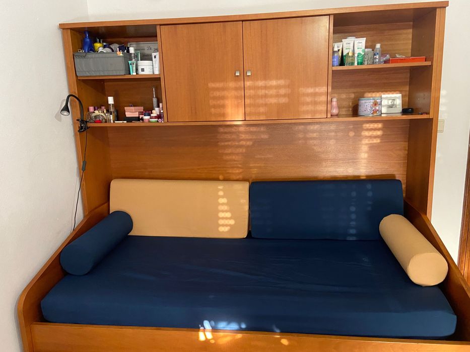 Cama estúdio e cama dupla