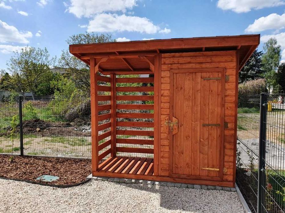 Dostępne od ręki! Drewutnia, składzik na drewno,domek drewniany,drewno