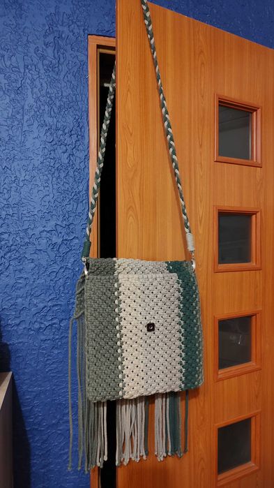 Torebka z Makramy